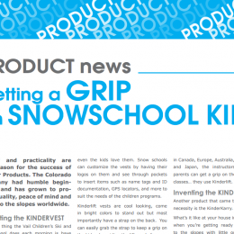 Kinderlift Featured in Canadian Ski Instructors’ Alliance Newsletter